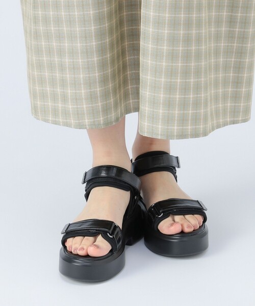 BEAMS HEART(ビームスハート)の「厚底 スポーツサンダル(サンダル・レディース・ブラック/アイボリー/その他・LARGE/MEDIUM/SMALL)」の10枚目の写真