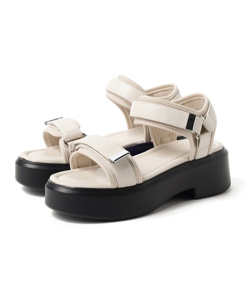 BEAMS HEART(ビームスハート)の「厚底 スポーツサンダル(サンダル・レディース・ブラック/アイボリー/その他・LARGE/MEDIUM/SMALL)」の19枚目の写真