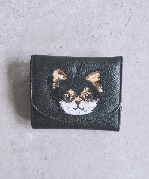 BEARDSLEY（ビアズリー）の「《本革》Dog刺繍ウォレット（財布・レディース・ブラック系その他2/ブラック/ブラック系その他3/ブラック系その他・FREE）」の7枚目の写真