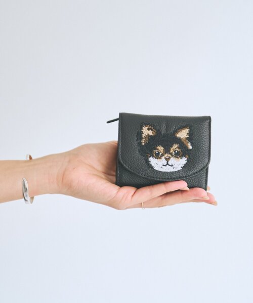 BEARDSLEY（ビアズリー）の「《本革》Dog刺繍ウォレット（財布・レディース・ブラック系その他2/ブラック/ブラック系その他3/ブラック系その他・FREE）」の8枚目の写真