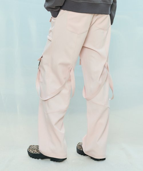 LARTIGENT（ラーティゼン）の「L9 METAL HOLE PANTS(PINK)（その他パンツ・レディース・その他・FREE）」の4枚目の写真