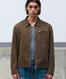 DOFFJASON（ドフジェーソン）の「ウォッシュドコットンスイングトップジャケット COCOA（MA-1）」