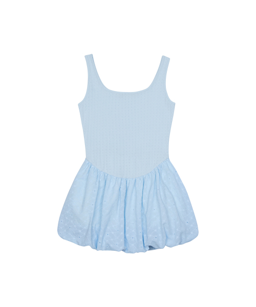 LARTIGENT(ラーティゼン)の「L17 BALLOON ONE-PIECE(SKY BLUE)(ワンピース・レディース・その他・FREE)」の1枚目の写真