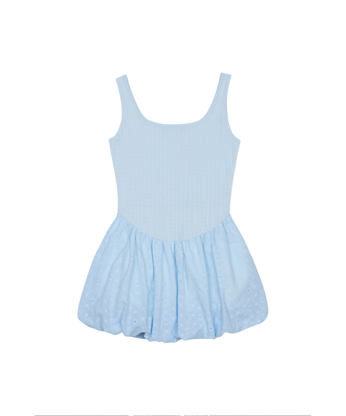 LARTIGENT(ラーティゼン)の「L17 BALLOON ONE-PIECE(SKY BLUE)(ワンピース・レディース・その他・FREE)」の2枚目の写真