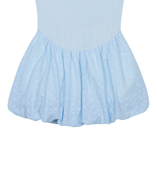 LARTIGENT(ラーティゼン)の「L17 BALLOON ONE-PIECE(SKY BLUE)(ワンピース・レディース・その他・FREE)」の4枚目の写真