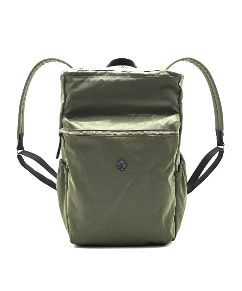 CLEDRAN(クレドラン)の「【軽量】CL3935 CROIR BIG POCKET RUCK(バックパック/リュック・レディース・グレー/オリーブ/マスタード/ブラック・FREE)」の4枚目の写真