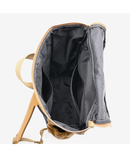 CLEDRAN(クレドラン)の「【軽量】CL3935 CROIR BIG POCKET RUCK(バックパック/リュック・レディース・グレー/オリーブ/マスタード/ブラック・FREE)」の16枚目の写真