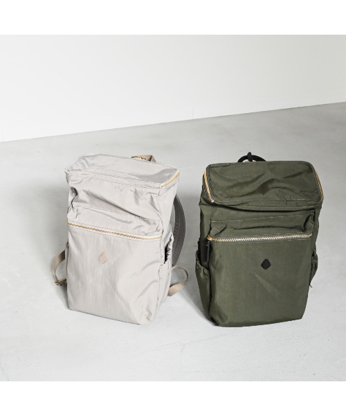 CLEDRAN(クレドラン)の「【軽量】CL3935 CROIR BIG POCKET RUCK(バックパック/リュック・レディース・グレー/オリーブ/マスタード/ブラック・FREE)」の18枚目の写真