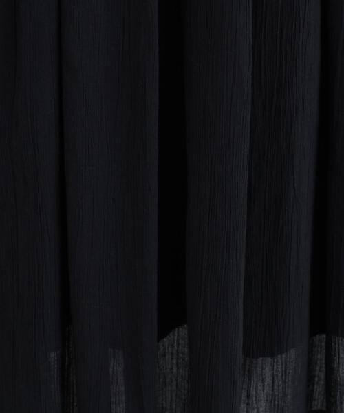 N.（N. Natural Beauty Basic）（エヌエヌナチュラルビューティーベーシック）の「【PS/低身長サイズ】楊柳フレアスカート（スカート・レディース・ブラック/オフホワイト/キャメル・MEDIUM/P/S）」の10枚目の写真