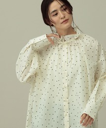 LAKOLE | フリルネックブラウス / 642697(その他トップス)