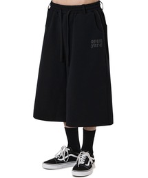 『OY/オーワイ』PUFF LOGO SWEAT SHORTS/パフロゴショートスウェットパンツ