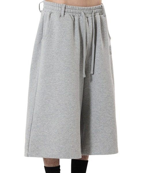OY(オーワイ)の「『OY/オーワイ』PUFF LOGO SWEAT SHORTS/パフロゴショートスウェットパンツ(スウェットパンツ・メンズ・ブラック/グレー・L/M)」の13枚目の写真