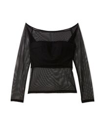 determ/デターム】《STUDIOUS別注》OFF SHOULDER TOPS/オフショルダー