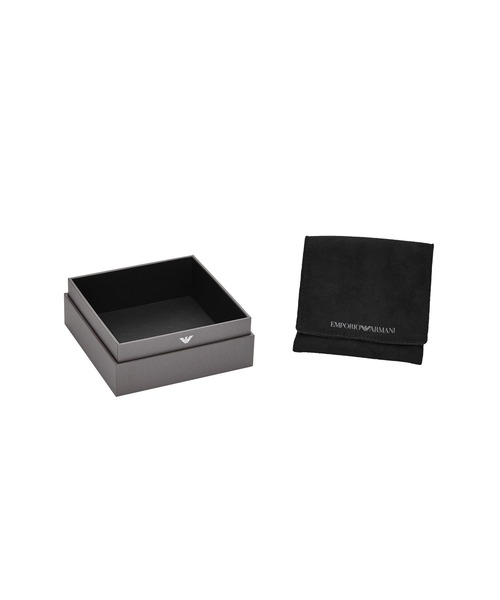 EMPORIO ARMANI(エンポリオアルマーニ)の「エンポリオ・アルマーニ アクセサリー メンズ ブレスレット シルバー EGS3323040(ブレスレット・メンズ・マルチ・FREE)」の6枚目の写真