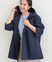 SHOO・LA・RUE（シューラルー）の「【防花粉/S-LL】ゆったり着られる 大人のテントフーディージャケット（その他アウター）」