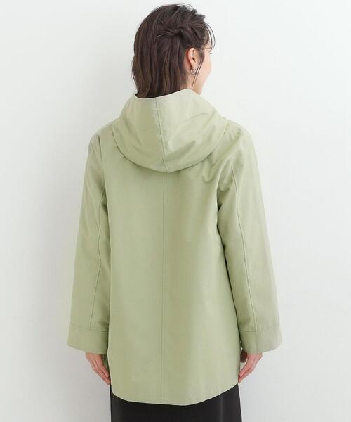 SHOO・LA・RUE(シューラルー)の「【防花粉/S-LL】ゆったり着られる 大人のテントフーディージャケット(その他アウター・レディース・ネイビー/ベージュ/カーキ・03/02/04/01)」の18枚目の写真