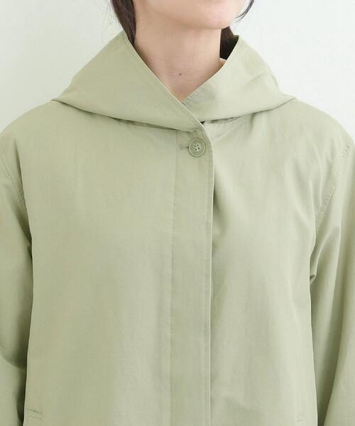 SHOO・LA・RUE(シューラルー)の「【防花粉/S-LL】ゆったり着られる 大人のテントフーディージャケット(その他アウター・レディース・ネイビー/ベージュ/カーキ・03/02/04/01)」の19枚目の写真