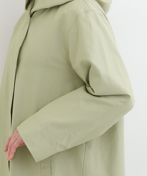 SHOO・LA・RUE(シューラルー)の「【防花粉/S-LL】ゆったり着られる 大人のテントフーディージャケット(その他アウター・レディース・ネイビー/ベージュ/カーキ・03/02/04/01)」の21枚目の写真