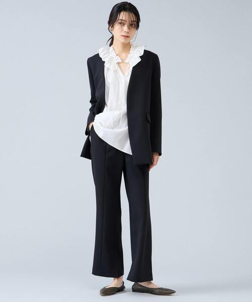 Liesse（リエス）の「スリットヘムパンツ（その他パンツ・レディース・ブラック/ネイビー・2/3）」の20枚目の写真