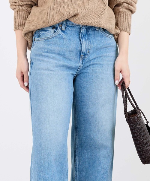 RED CARD TOKYO(レッドカード)の「【RED CARD TOKYO】Kansas Miderise Straight-ミッドライズストレートデニム(デニムパンツ・レディース・ライトブルー・23/24)」の7枚目の写真