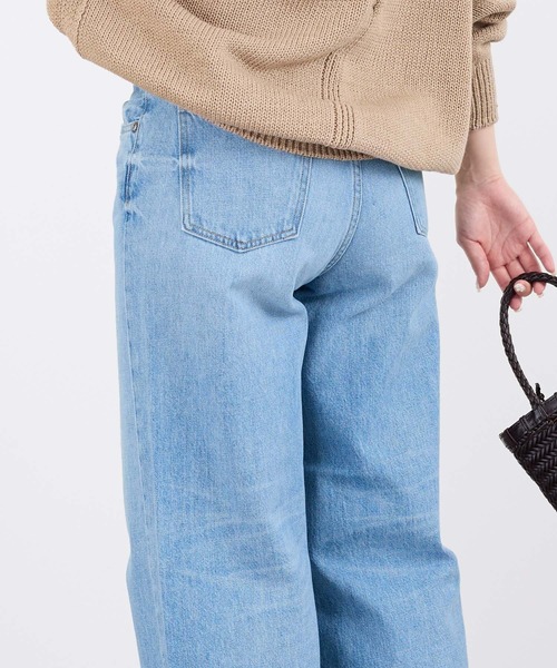 RED CARD TOKYO(レッドカード)の「【RED CARD TOKYO】Kansas Miderise Straight-ミッドライズストレートデニム(デニムパンツ・レディース・ライトブルー・23/24)」の8枚目の写真
