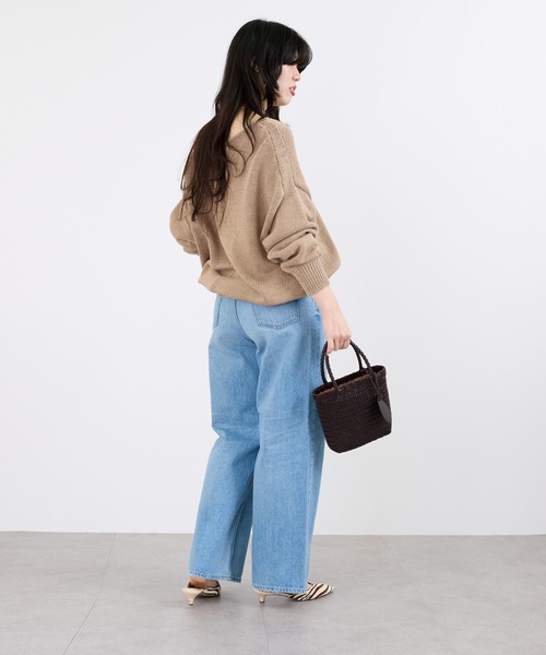 RED CARD TOKYO(レッドカード)の「【RED CARD TOKYO】Kansas Miderise Straight-ミッドライズストレートデニム(デニムパンツ・レディース・ライトブルー・23/24)」の12枚目の写真