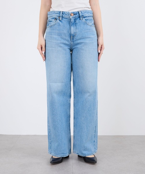 RED CARD TOKYO(レッドカード)の「【RED CARD TOKYO】Kansas Miderise Straight-ミッドライズストレートデニム(デニムパンツ・レディース・ライトブルー・23/24)」の13枚目の写真