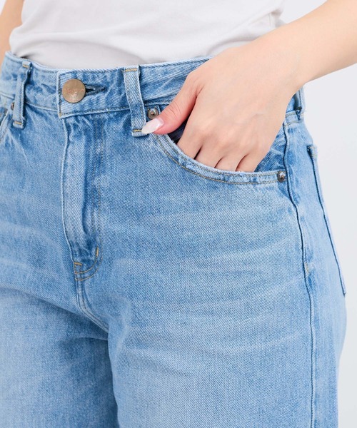 RED CARD TOKYO(レッドカード)の「【RED CARD TOKYO】Kansas Miderise Straight-ミッドライズストレートデニム(デニムパンツ・レディース・ライトブルー・23/24)」の16枚目の写真