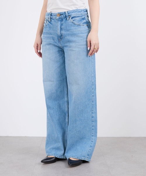 RED CARD TOKYO(レッドカード)の「【RED CARD TOKYO】Kansas Miderise Straight-ミッドライズストレートデニム(デニムパンツ・レディース・ライトブルー・23/24)」の21枚目の写真