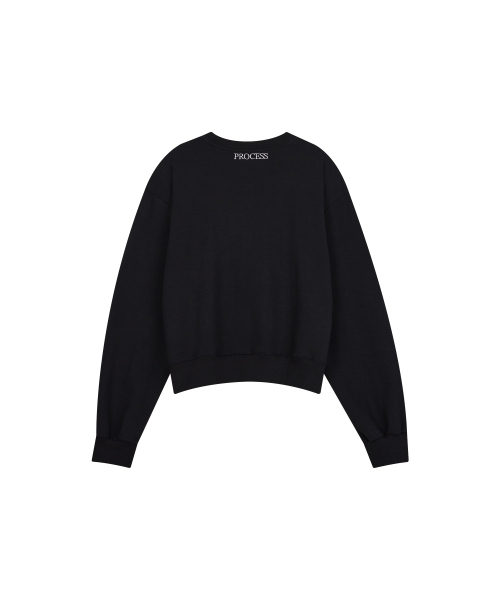 PROCESS(プロセス)の「Symbol Patch Sweatshirt - Black(スウェット・メンズ・その他・FREE)」の4枚目の写真