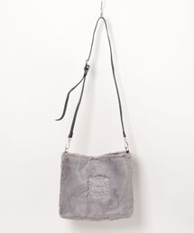 macocca（マコッカ）の「刺繍 2WAY エコファーバッグ（ハンドバッグ）」