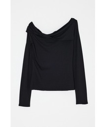 2026SS新作】OFF SHOULDER TUCK TOPS オフショルダー タック トップス