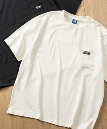 【ag】〔GERRY/ジェリー〕冷感スラブ天竺 ポケット付き ピスデザイン半袖Tシャツ 接触冷感/吸水速乾