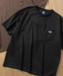 【ag】〔GERRY/ジェリー〕冷感スラブ天竺 ポケット付き ピスデザイン半袖Tシャツ 接触冷感/吸水速乾
