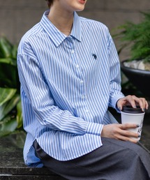 U.S. POLO ASSN.（ユーエスポロアッスン）の「【U.S. POLO ASSN./ユーエスポロアッスン】ワンポイントロゴ刺繍 ブロードシャツ（シャツ/ブラウス）」