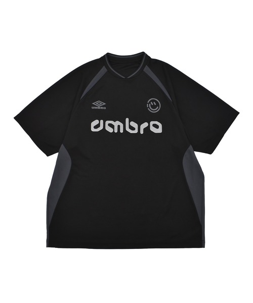 UMBRO（アンブロ）の「UMBRO/アンブロ UMBROｹﾞｰﾑｼｬﾂ Tシャツ UM26SSAL-GS01 ムラサキスポーツ限定（Tシャツ/カットソー・メンズ・ライトグレー/ブラック/ネイビー・M/L）」の2枚目の写真