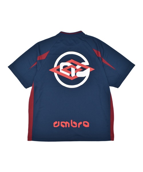 UMBRO（アンブロ）の「UMBRO/アンブロ UMBROｹﾞｰﾑｼｬﾂ Tシャツ UM26SSAL-GS01 ムラサキスポーツ限定（Tシャツ/カットソー・メンズ・ライトグレー/ブラック/ネイビー・M/L）」の11枚目の写真