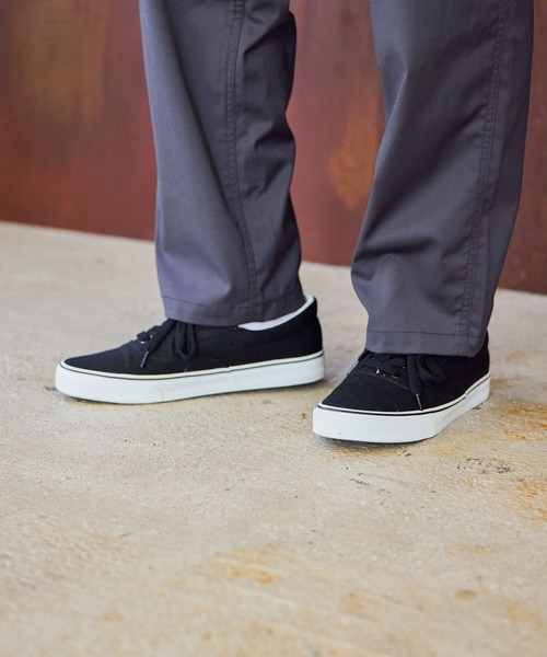 GLOBAL WORK（グローバルワーク）の「らくっションキャンバススニーカー/646778（スニーカー・メンズ・ブラック/オフホワイト・LARGE/MEDIUM）」の19枚目の写真