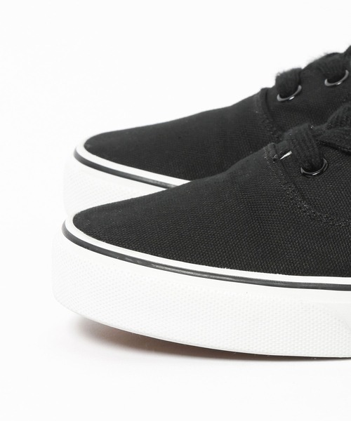 GLOBAL WORK（グローバルワーク）の「らくっションキャンバススニーカー/646778（スニーカー・メンズ・ブラック/オフホワイト・LARGE/MEDIUM）」の8枚目の写真