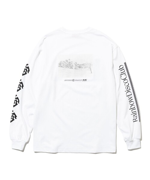 BEAMS T（ビームスティー）の「Rainbow Disco Club × TRIBE WEAR / Long Sleeve T-shirt（Tシャツ/カットソー・メンズ・ブラック/ホワイト・XL/L/M/S）」の7枚目の写真
