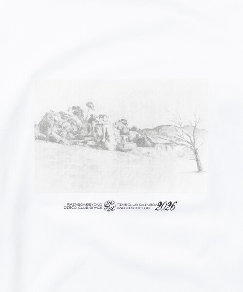 BEAMS T（ビームスティー）の「Rainbow Disco Club × TRIBE WEAR / Long Sleeve T-shirt（Tシャツ/カットソー・メンズ・ブラック/ホワイト・XL/L/M/S）」の8枚目の写真