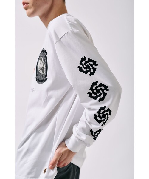 BEAMS T（ビームスティー）の「Rainbow Disco Club × TRIBE WEAR / Long Sleeve T-shirt（Tシャツ/カットソー・メンズ・ブラック/ホワイト・XL/L/M/S）」の14枚目の写真