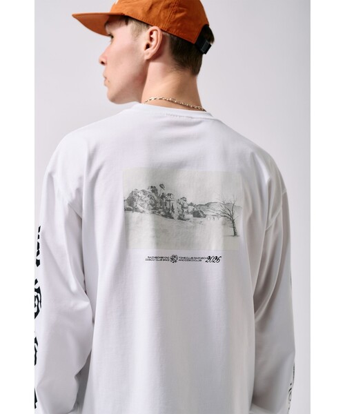 BEAMS T（ビームスティー）の「Rainbow Disco Club × TRIBE WEAR / Long Sleeve T-shirt（Tシャツ/カットソー・メンズ・ブラック/ホワイト・XL/L/M/S）」の15枚目の写真