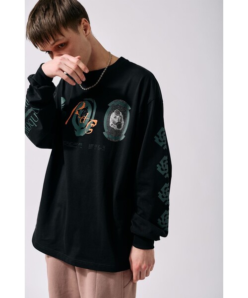 BEAMS T（ビームスティー）の「Rainbow Disco Club × TRIBE WEAR / Long Sleeve T-shirt（Tシャツ/カットソー・メンズ・ブラック/ホワイト・XL/L/M/S）」の19枚目の写真