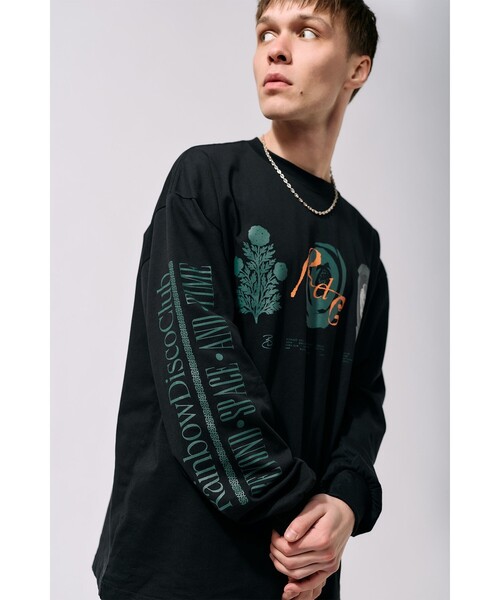 BEAMS T（ビームスティー）の「Rainbow Disco Club × TRIBE WEAR / Long Sleeve T-shirt（Tシャツ/カットソー・メンズ・ブラック/ホワイト・XL/L/M/S）」の20枚目の写真