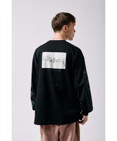 BEAMS T（ビームスティー）の「Rainbow Disco Club × TRIBE WEAR / Long Sleeve T-shirt（Tシャツ/カットソー・メンズ・ブラック/ホワイト・XL/L/M/S）」の21枚目の写真