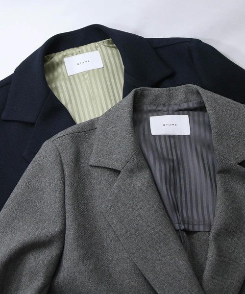 Gready Brilliant（グレディブリリアン）の「金釦ダブルテーラードジャケット（テーラードジャケット・レディース・ネイビー/グレー・FREE）」の17枚目の写真