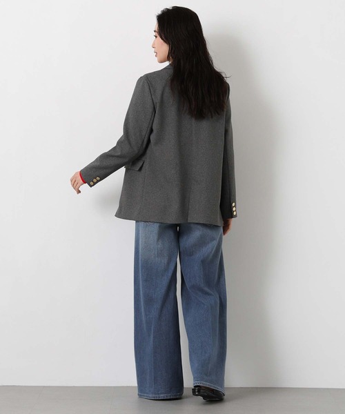 Gready Brilliant（グレディブリリアン）の「金釦ダブルテーラードジャケット（テーラードジャケット・レディース・ネイビー/グレー・FREE）」の22枚目の写真