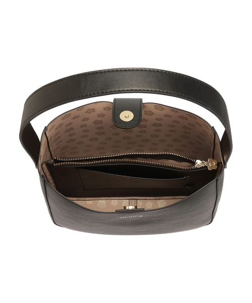 MARY QUANT（マリークワント）の「フリップサイドデイジー ワンショルダー（ショルダーバッグ・レディース・ブラック/ベージュ・FREE）」の5枚目の写真