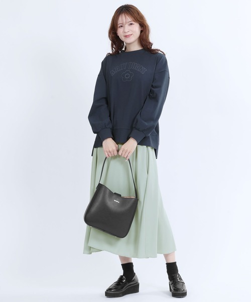 MARY QUANT（マリークワント）の「フリップサイドデイジー ワンショルダー（ショルダーバッグ・レディース・ブラック/ベージュ・FREE）」の7枚目の写真